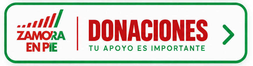 Donaciones Zamora en Pie